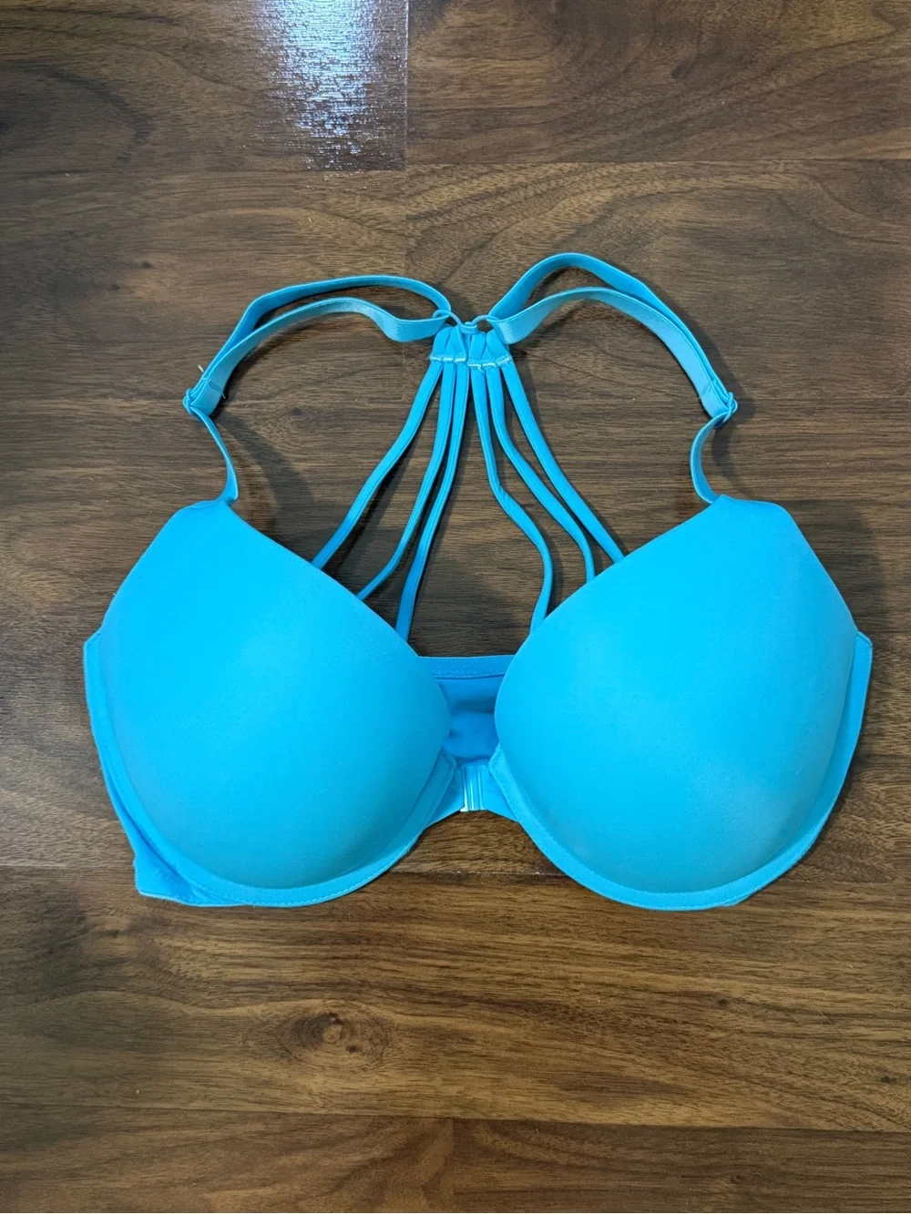 NWOT PINK Victoria's Secret Strappy Wear Eveywhere Bra & Thong Set